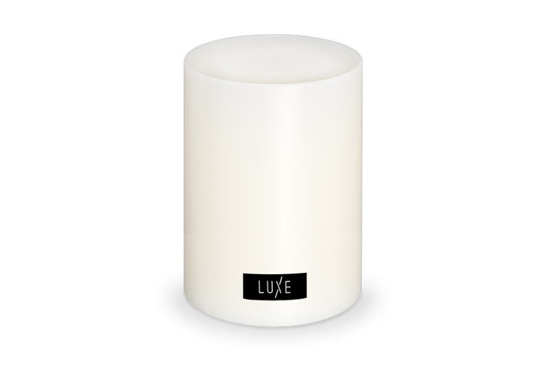 LUXE Insert Dauerkerze Weiß